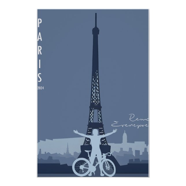 Póster Remco Evenepoel  (Anverso)