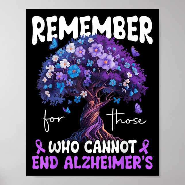 Póster Remember For Those Who Cannot Dementia Heimer's Aw (Frente)