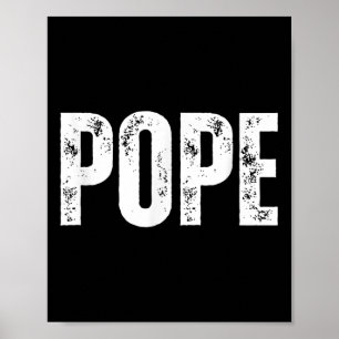 Póster Remeras Palabras Poderosas Co50 Gráfico del Papa -