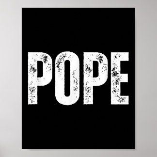 Póster Remeras Palabras Poderosas Co50 Gráfico del Papa -