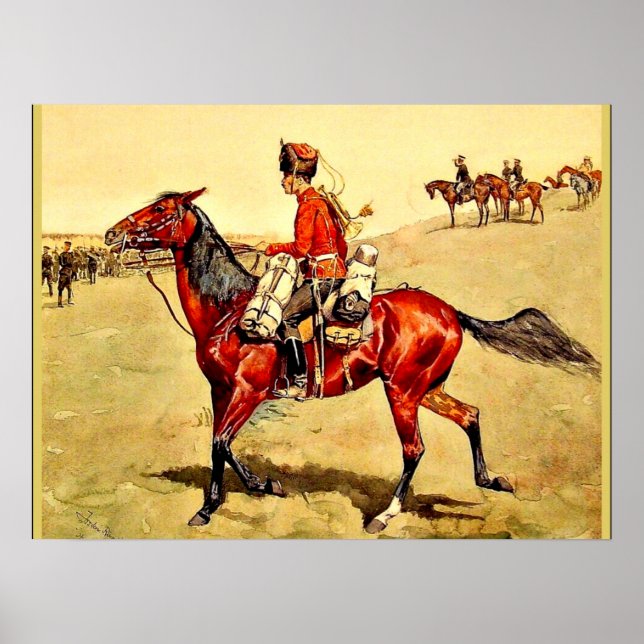 Póster Remington - Hussar Cuerpo de Guardia Ruso (Frente)