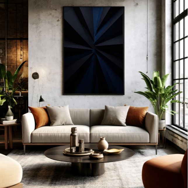 Póster Remolino Azul Profundo (Subido por el creador)