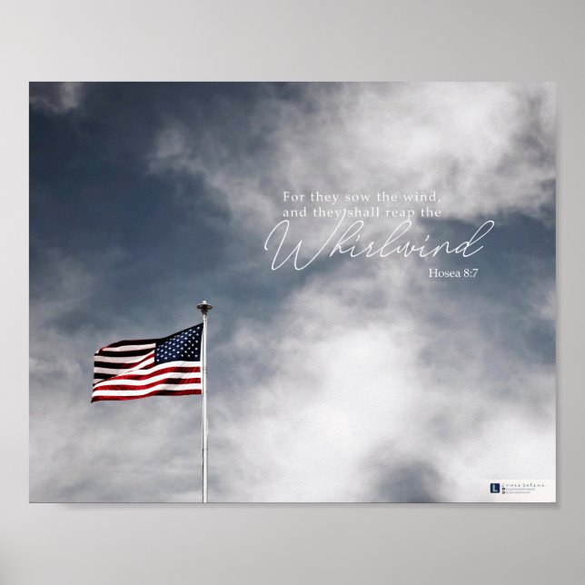 Póster Remolque (Hosea 8:7) (Frente)