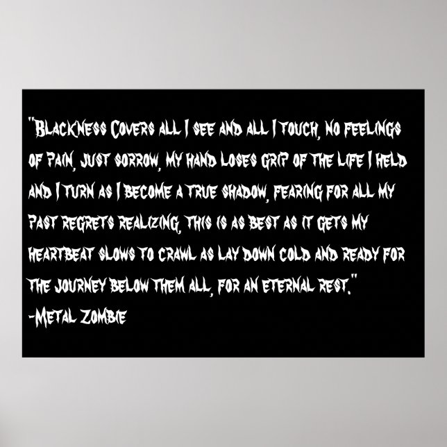 Póster Remordimientos pasados (Frente)