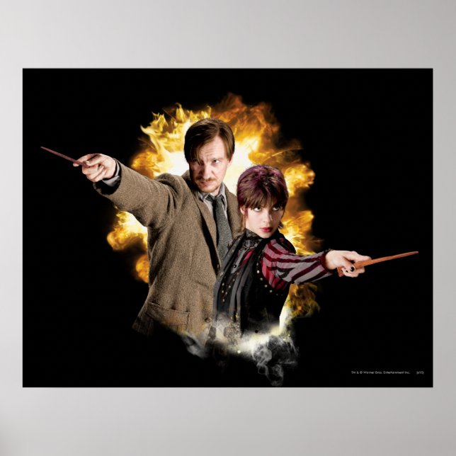 Póster Remus Lupin y Nymphadora Tonks-Lupin (Frente)