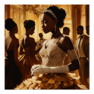 Póster Renacimiento de Harlem Vintage