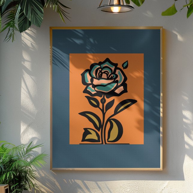 Póster Renacimiento de los Rosas modernos: gráfico audaz (Subido por el creador)