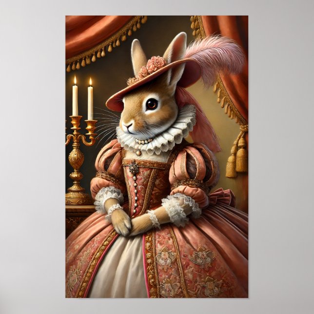 Póster Renaissance Duchess Bunny (Frente)