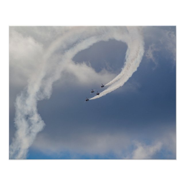 Póster Rendimiento de Air Show (Anverso)