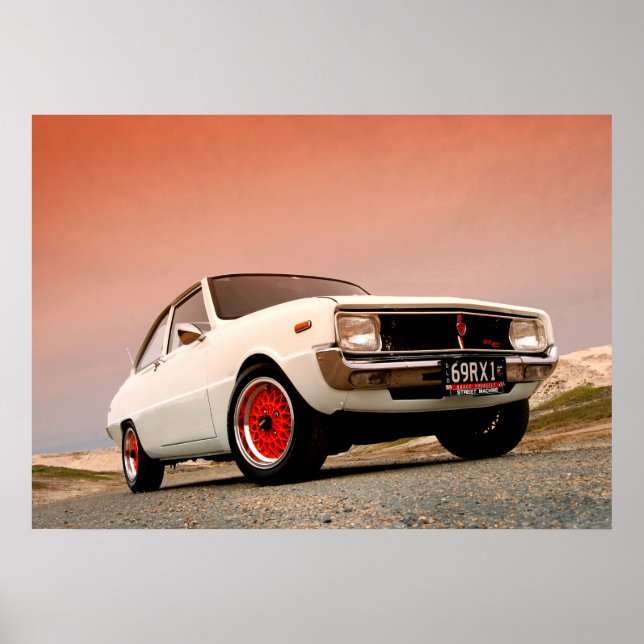 Póster Rendimiento japonés de Mazda R100 (Frente)