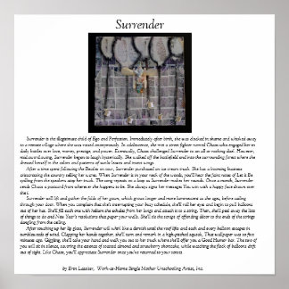 Póster Rendirse