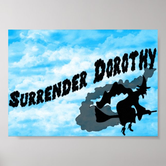 Póster Rendirse Poster Dorothy (Frente)