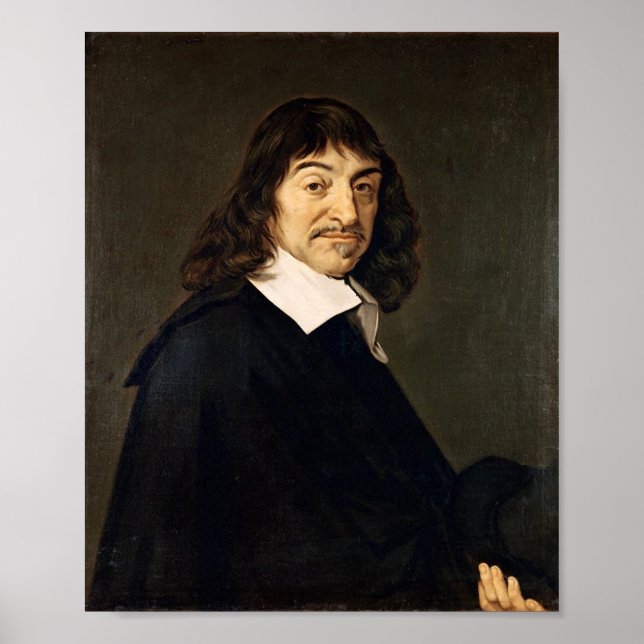 Póster René Descartes (Frente)