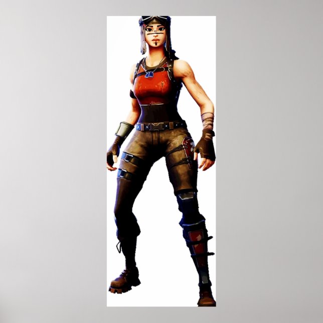 Póster renegade raider fanart (Frente)