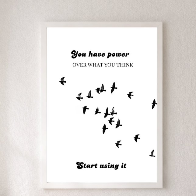 Póster Renew Your Mind Wall Art–Metanoia Christian Poster (Subido por el creador)