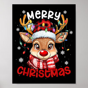 Póster Reno Feliz Navidad Navidad Navidad Familia Hombres