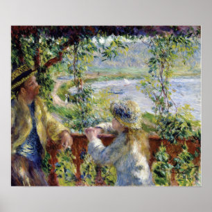 Póster Renoir - A Orillas Del Agua (Cerca Del Lago) 1880