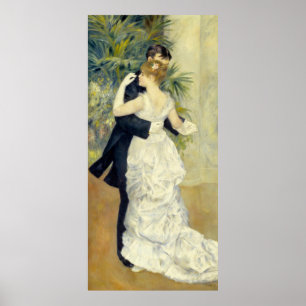 Póster Renoir, baile de la ciudad