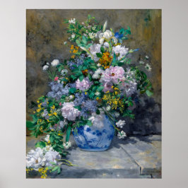 Póster Renoir, Bouquet de primavera, 1866