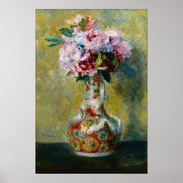 Póster Renoir - Bouquet En Una Basa (Frente)