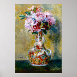 Póster Renoir, Bouquet in a Vase, 1878