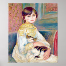 Renoir Child con gato (Julie Manet) CC1242