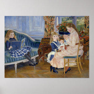 Póster Renoir - Children's Afternoon In Wargemont