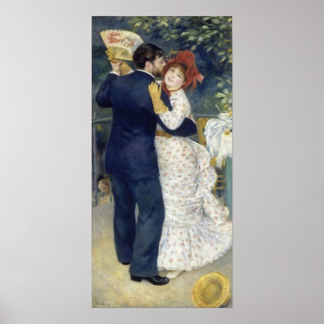Póster Renoir - Country Dance (Frente)
