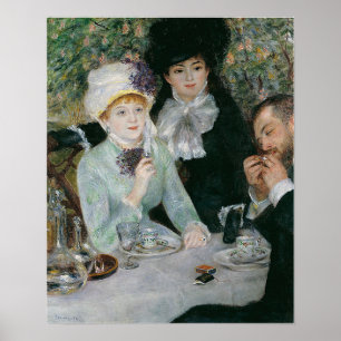 Póster Renoir - Después del almuerzo
