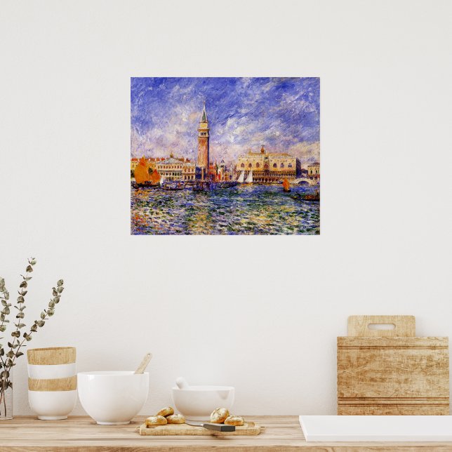 Póster Renoir, El Palacio Ducal, (Cocina)