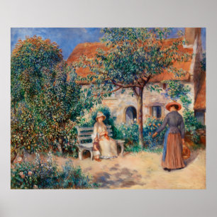 Póster Renoir en Bretaña