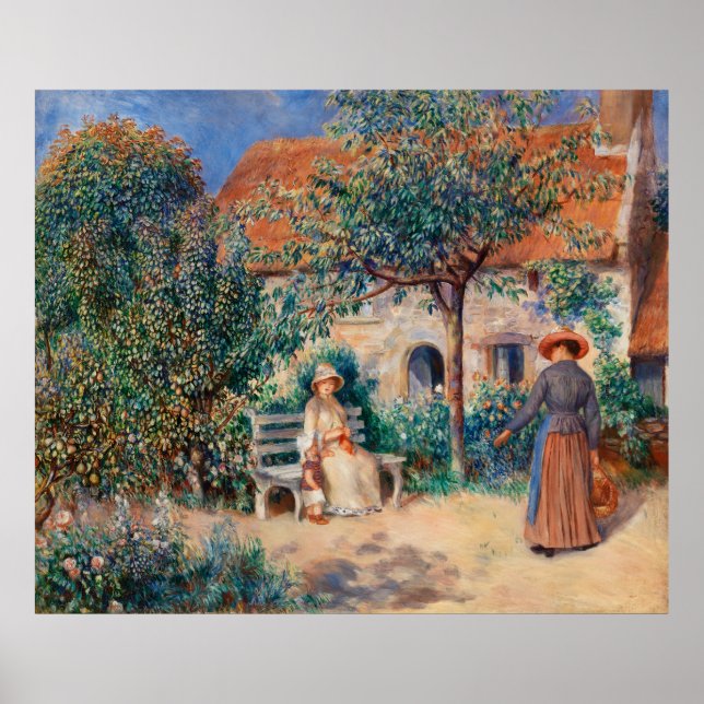 Póster Renoir en Bretaña (Frente)