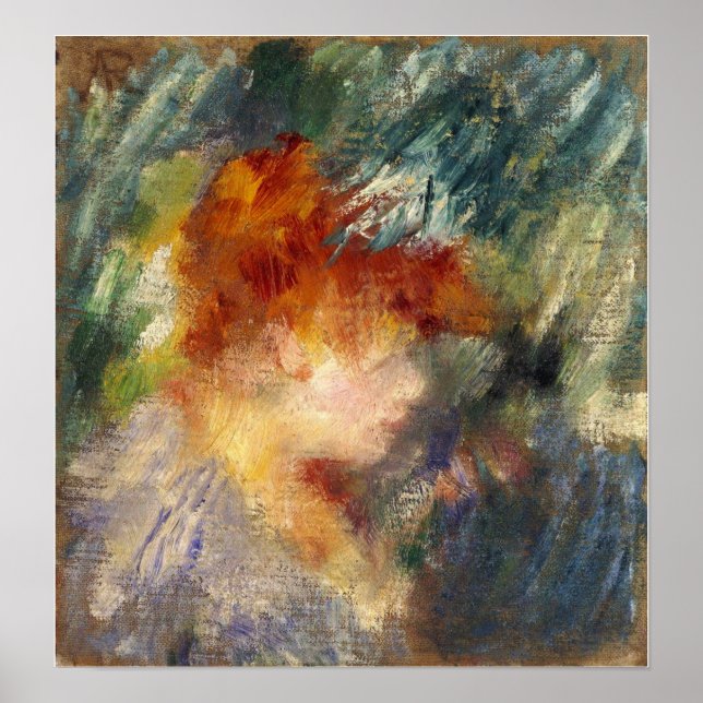 Póster Renoir - Jeanne Samary 1878 (Frente)