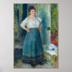 Póster Renoir, La Lundress