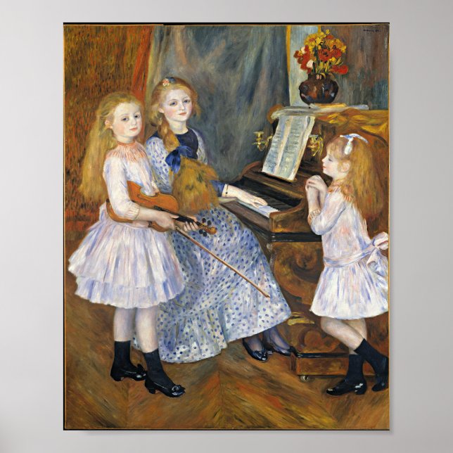 Póster Renoir - Las hijas de Catulle Menogs, (Frente)