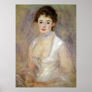 Póster Renoir - Madame Henriot 1876