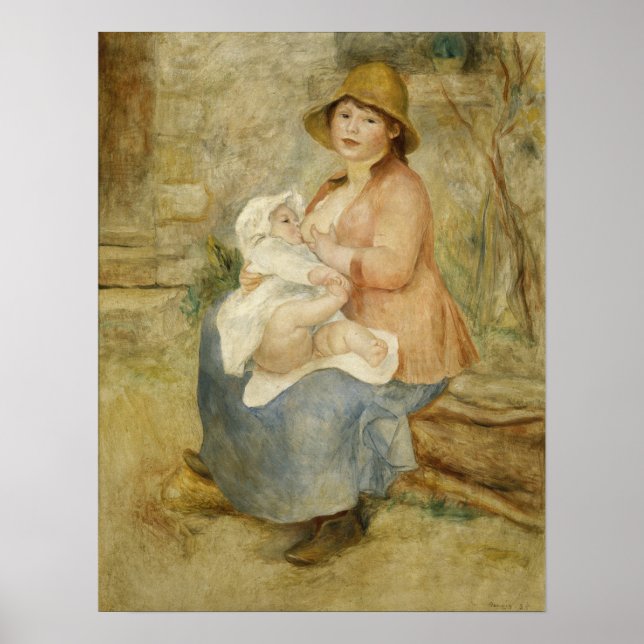 Póster Renoir - Maternidad (Frente)