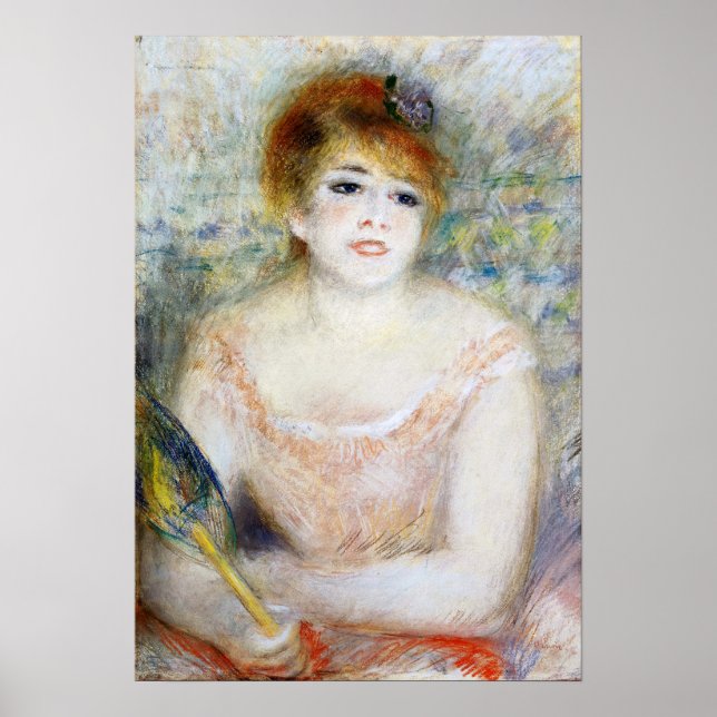 Póster Renoir - Miss Jeanne Samary (Frente)