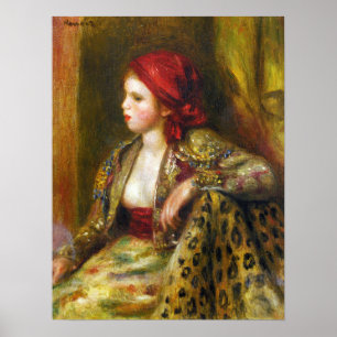 Póster Renoir - Odalisca 1895