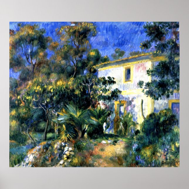 Póster Renoir - Paisaje argelino (Frente)