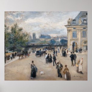 Póster Renoir - París, Institut au Quai Malaquais