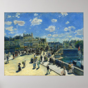 Póster Renoir - Pont Neuf, París