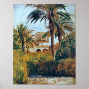 Póster Renoir - The Garden Of Essai In Algiers 1882