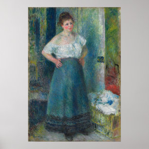 Póster Renoir - The Laundress