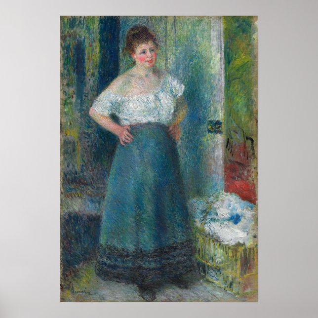 Póster Renoir - The Laundress (Frente)