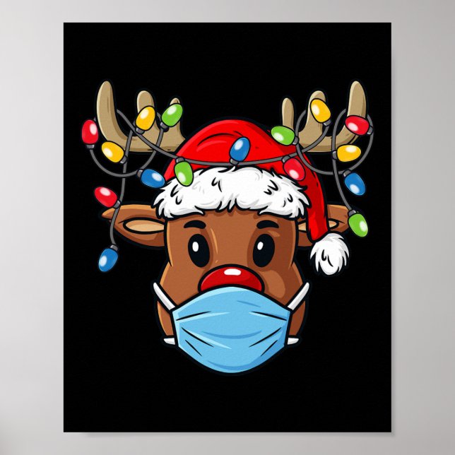 Póster Renos Feliz Navidad Navidad Navidad Navidad Navida (Frente)