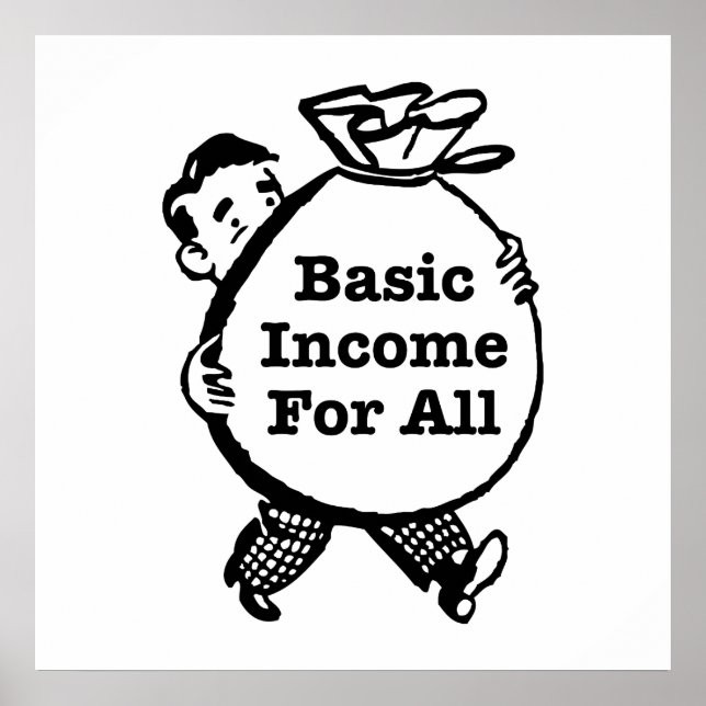 Póster Renta Básica Para Todos (Frente)