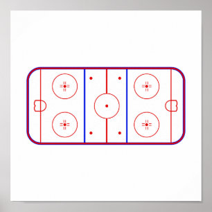 Póster Rentabilidad de hockey