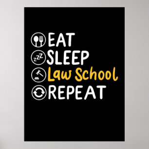 Póster Repetición de la Facultad de Derecho de Sueño