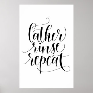 Póster Repetición de la rejilla del cuarzo